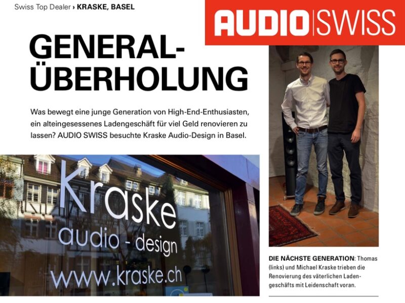 Audio Swiss Kraske Audio Basel Portrait
