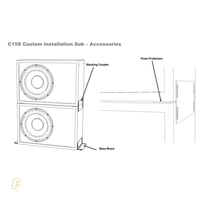 Miller & Kreisel C15S - VA500 Custom Installation Sub