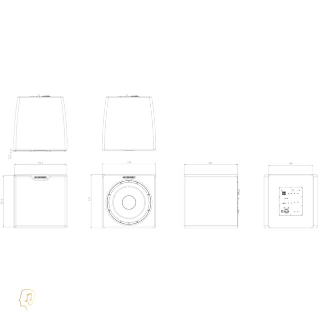 Miller & Kreisel V15 plus Subwoofer